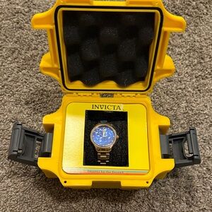 Invicta gold women’s watch from Wildflower collection